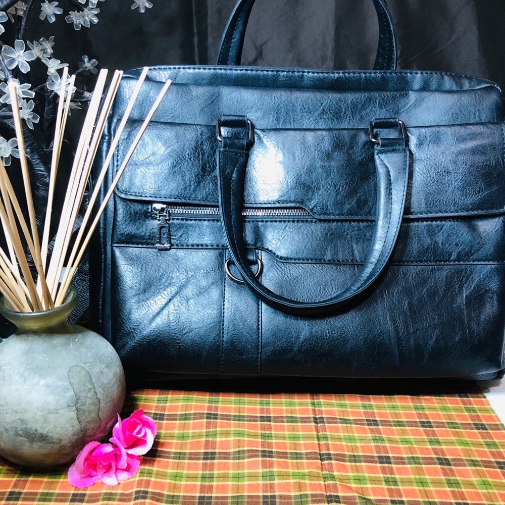 Elegant Black Tote Bag